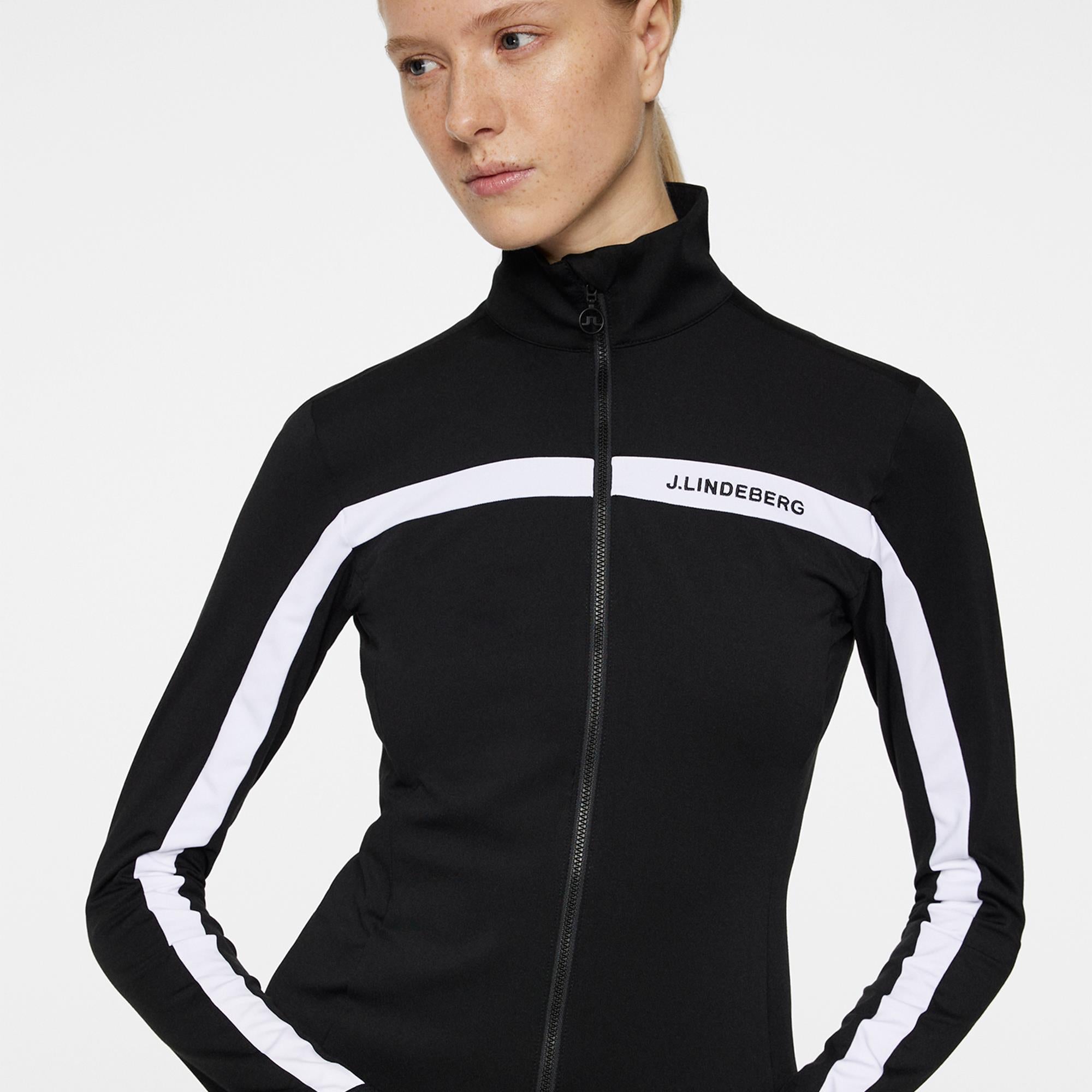 J Lindeberg Janice Ladies Golf Mid Layer Black